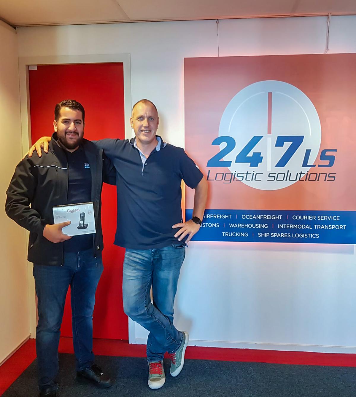 Belcentrale op bezoek bij 24-7 Logistic Solutions